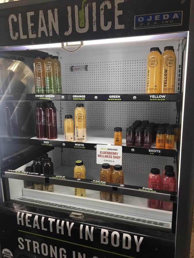 Clean Juice cold case